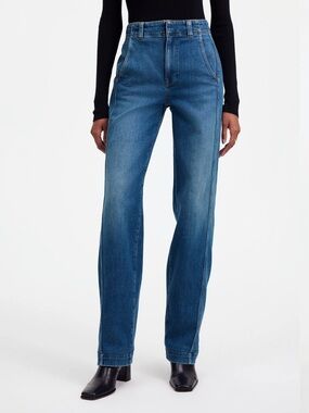 NWT Madewell Tapered Denim Trousers